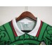 Mexico 1998 World Cup Home Green Long Sleeve Soccer Jersey